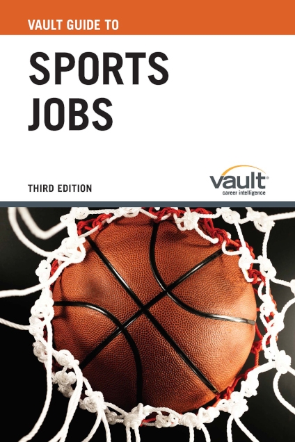 Vault Guide to Sports Jobs